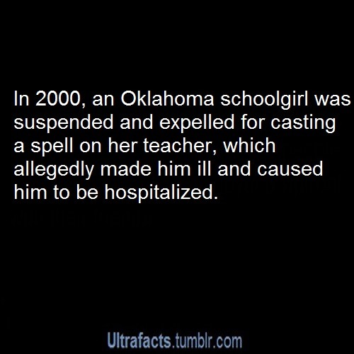 amalieyourfangirlshowing:  ultrafacts:  Source More Facts  Can she come to my school?