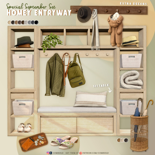 Special September 2024 Set (2) - Homey Entryway