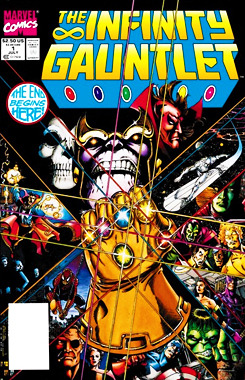 infinity-comics:  Infinity Gauntlet #1-6 covers by George Pérez &amp; Ron Lim