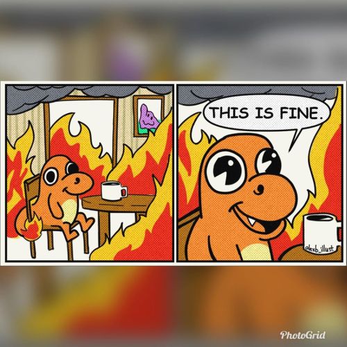 As I was thinking up charmander sticker ideas I couldn’t help but start laughing at this one  