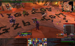 mistysoulreave:wow-images:Back in Wrath, Gold sellers used to suicide in Orgrimmar to spell out their web sites with corpses.omg I kind of miss that.