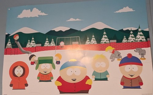I Got A South Park Poster But The Choice Of Background Characters Confuses Me