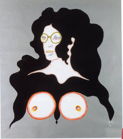 shapelywomen:autoportrait, by evelyne axell, 1971