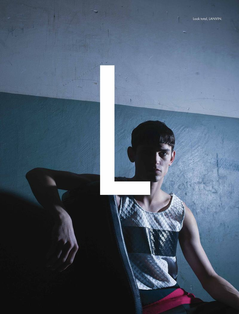 homme&ndash;models:  Arthur Gosse in Lanvin for Elle Men Mexico (June 2014) ph.
