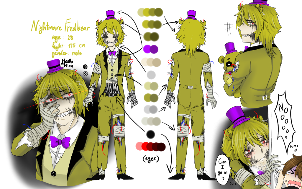 Your One-Stop Shop for FNAF Personifications! — nightmare-at-fazbear: Look  who else is in here~