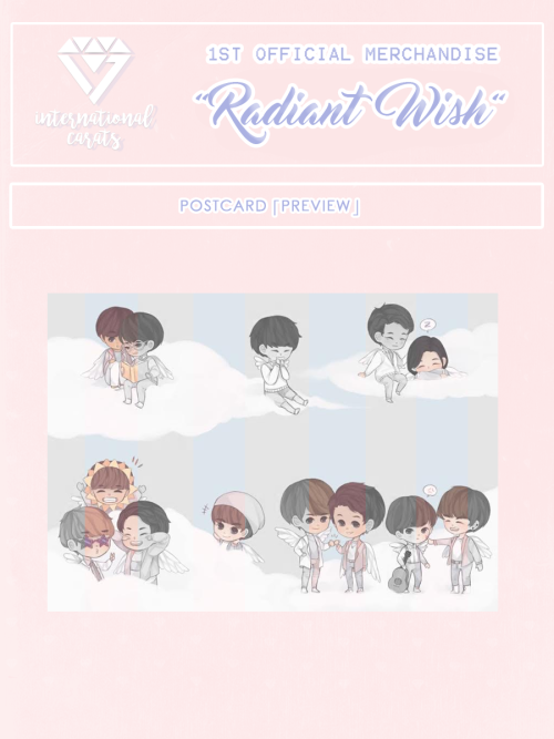 Hello Carats!If you haven’t heard from our Twitter, we are about to release our very first merch set