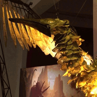 theotherwesley: I forgot I took these!  These are life-sized articulated puppets