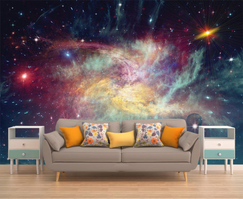 bethanyactually:  librarianpirate: jellybean-jones:  sosuperawesome:   Removable Wallpaper by PhotoDecorByDani on Etsy More like this    i honestly thought this a photoset of a couch travelling through the universe.  Eddie’s in the space time continuum.