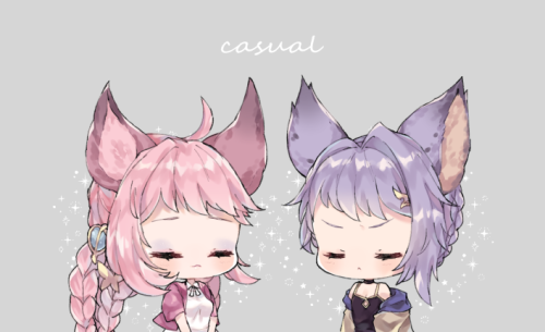 Esser x Quatre matching icons ^q^※please do not use