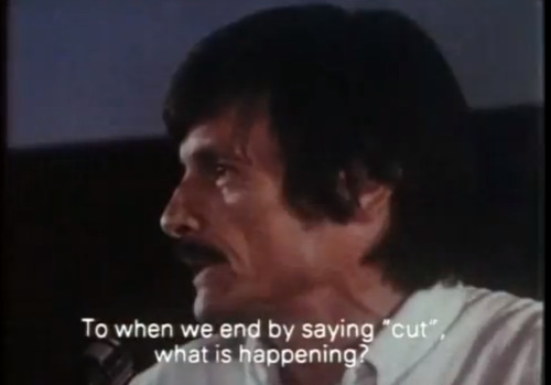 classicalrecords:   &ldquo;Cinema is the only art that operates with the concept of time. Not be
