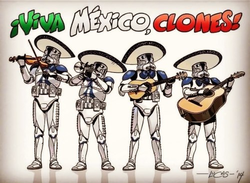 Viva México 🇲🇽 Clones! #starwars #mexico