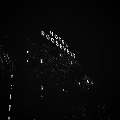 roosevelt hotel noir (à l’endroit) bw photo by george regout @thehollywoodroosevelt @felixartfair #r