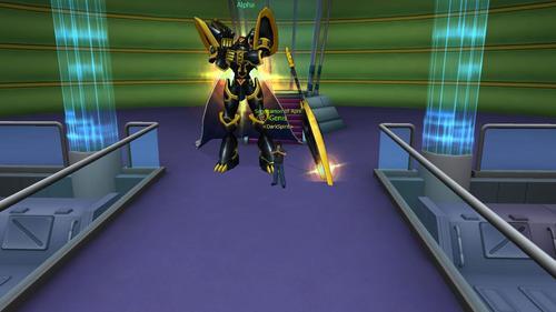 PC / Computer - Digimon Masters - Alphamon Ouryuken - The Models