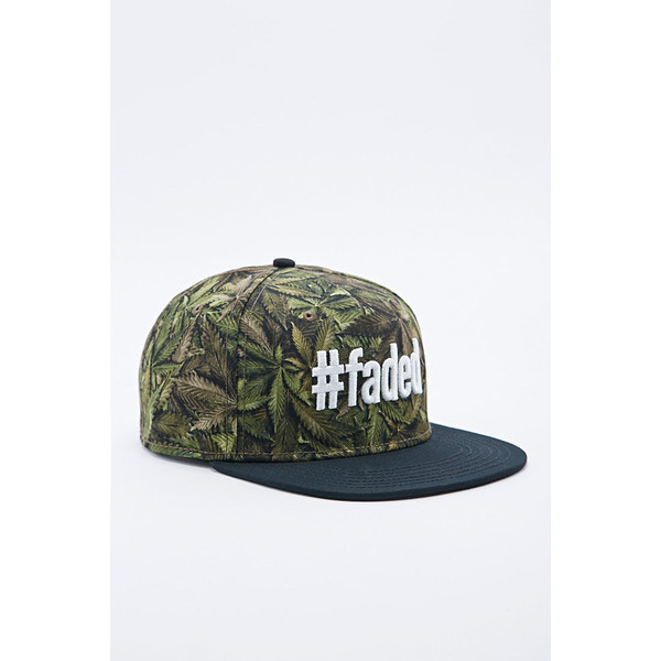 Cayler & Sons Faded Cap in Green ❤ liked on Polyvore