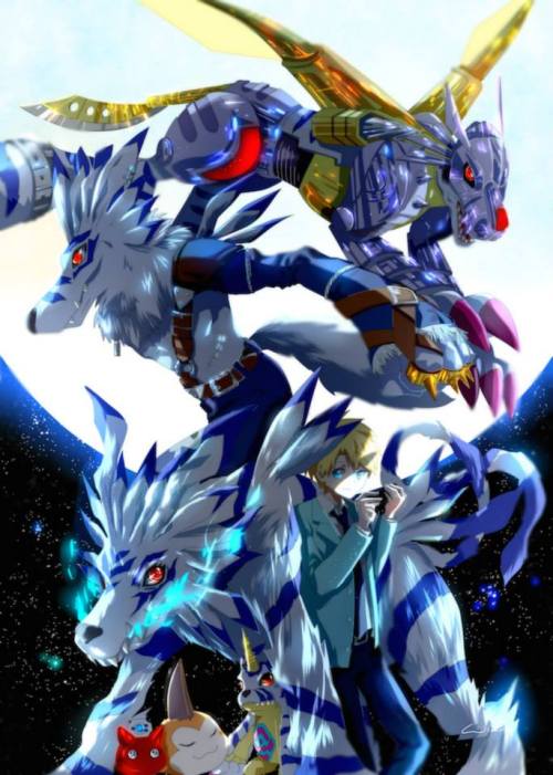 slashwolf: Digimon Adventure Tri All Digivolutions Artist: Winni www.facebook.com/winniwc/