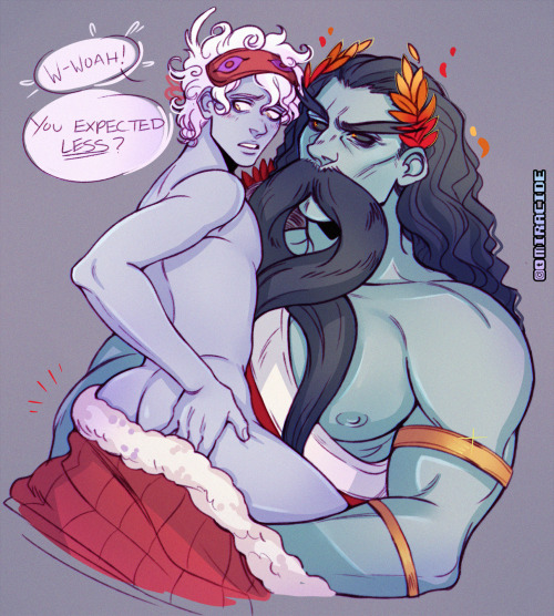 miracide:hypnos x hades for all the dadfuckers, pls enjoy