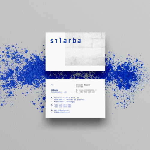 A construction company brand design by Another Collective, Portugal.