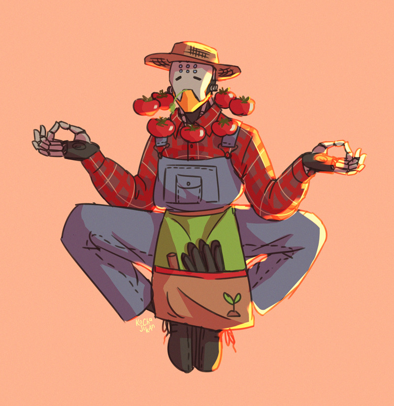 kochajikan:  Farmyatta!! a very good farm boi, who is in harmony with his crops~