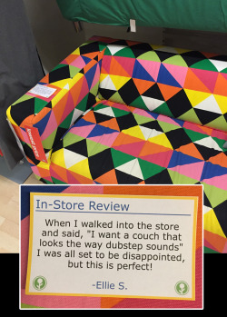 obviousplant:   In-Store Ikea Reviews [see a bonus review on Facebook] 