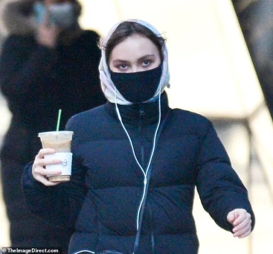 Lily-Rose Depp Daily — LILY-ROSE DEPP Lily today January 6 in NYC (2021)