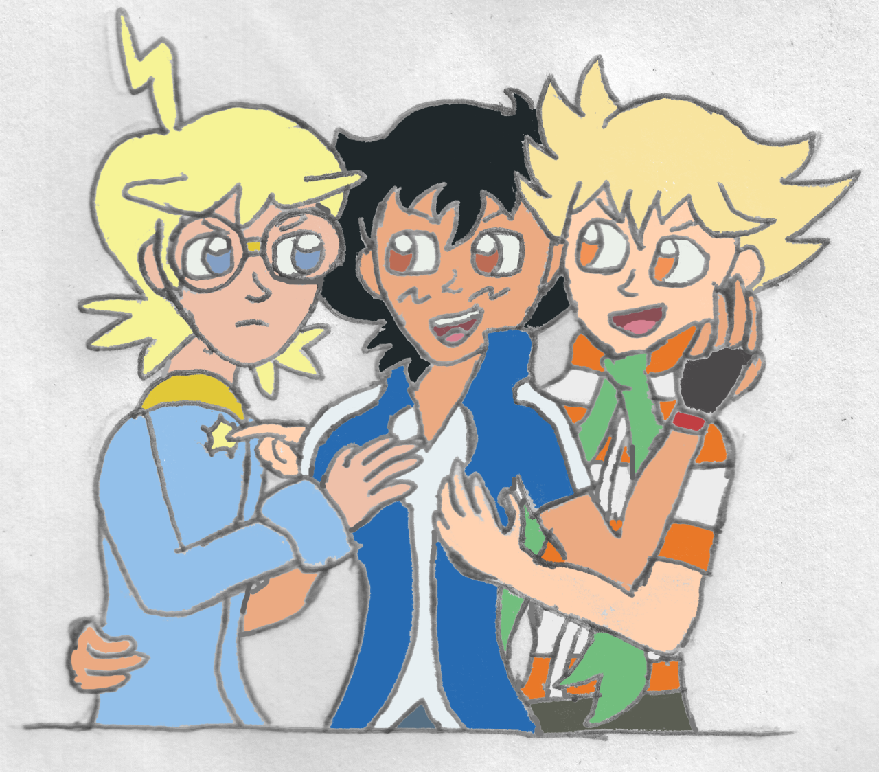 choro-yuni-kun:  It seems that others joined Satoshi and Citron in the celebration