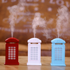 telephone box humidifier || discount code:  tumblr-Feb04  ♡ $60 off for new users ♡