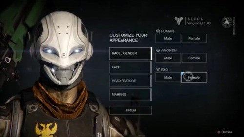 dcjosh:  become-legend:  Destiny Character Creation  oooooooooOOOOOOOOOOOOH 