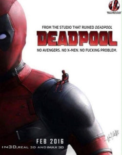 daily-superheroes:  Deadpool Posterhttp://daily-superheroes.tumblr.com/