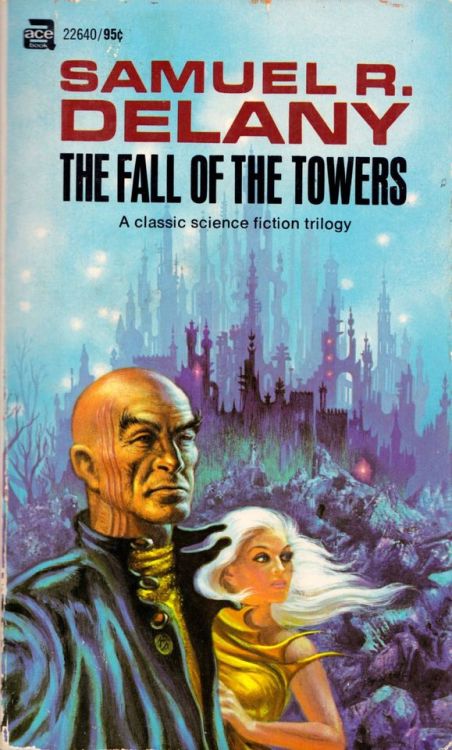 70sscifiart: On the left, a 1970 cover by Frank Kelly Freas for Ace Books. On the right, a 1972 cove