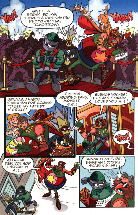 thankskenpenders:While this is all just an evil scheme and Eggman is, unsurprisingly, cheating (he’s