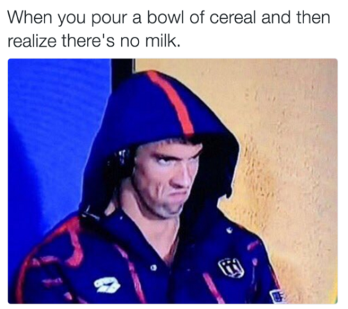 tastefullyoffensive:  #AngryPhelpsFace