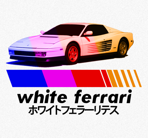 We’re both so familiar, White Ferrari@frankoceanhey if you’d like to support my art, maybe consider 