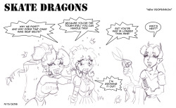 Dragonaur:  Ryu-Chan Has A New Vocation. Ryu-Chan © Mkbustergertie © Peppertodexara