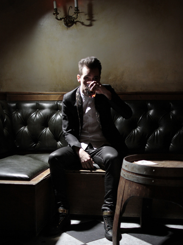 marchingclocks:  Brendon Urie on the set for Nicotine  It’s been a big day for