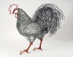 fer1972:  Wire Sculptures by Celia Smith