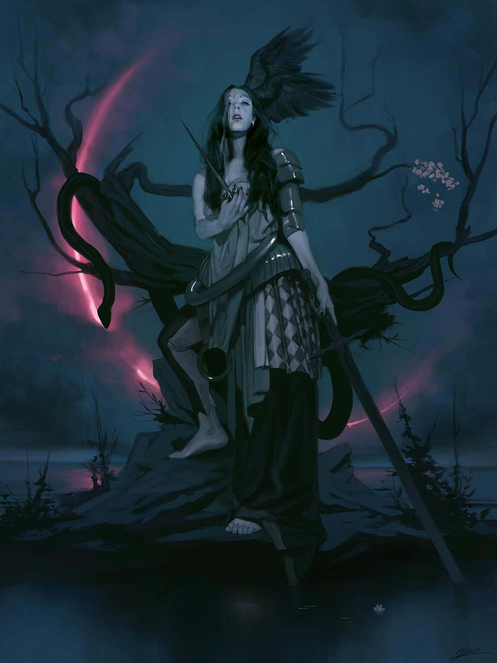 theartofmany:  Artist:  Jodie MuirTitle:  From Shadow  Fantastic…
