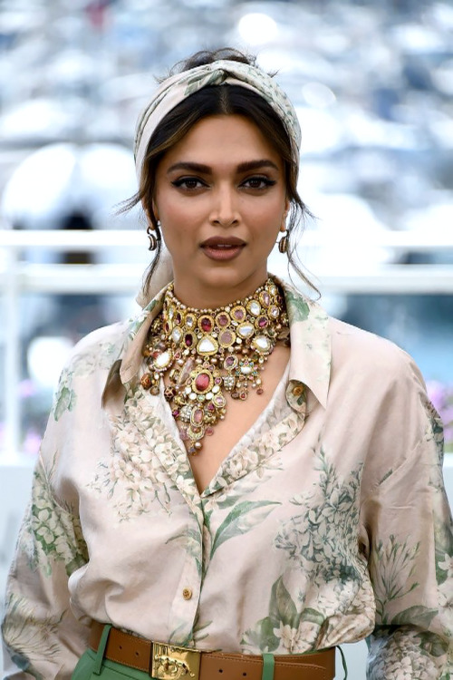 Deepika Padukone attends the photocall for the Jury during the 75th Annual Cannes Film Festival at P