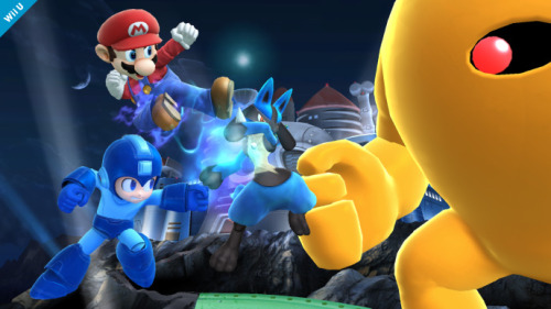 supersmashbrospics: Lucario Fights with the Power of Aura!