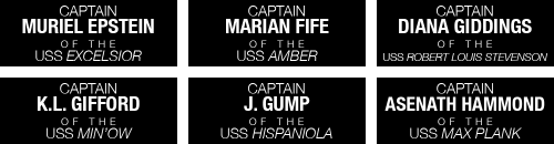 imadoctornotadragonslayer: The rank of Captain is generally held by the commanding officer of a star