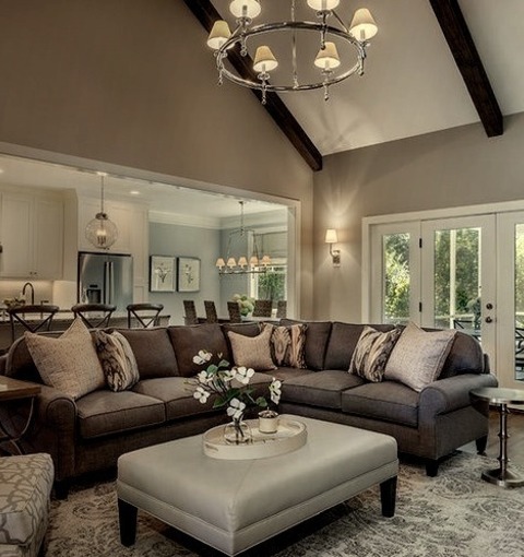 Transitional Family Room - Family Room