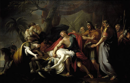 “Achilles Lamenting the Death of Patroclus”&hellip; with CATS.I can’t even&hellip;