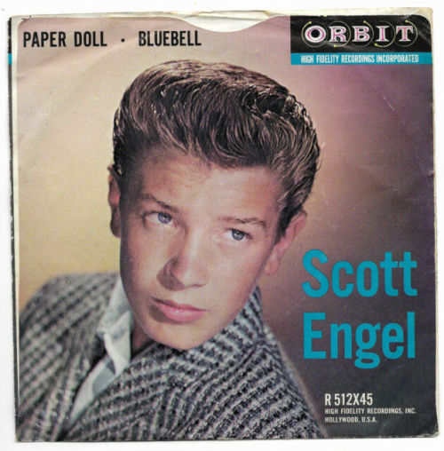 photo 1, Scott Engel during his rockabilly days.photo 2, After changing his name to Scott Walker (fi