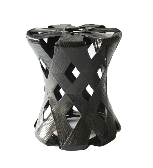Moorhead & Moorhead, Filament Wound Stool 7 Point, 2012. Made by Mattermade. Carbon Fiber, made 
