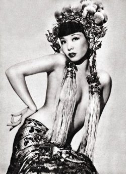  Burlesque Dancer Jadin Wong, 1945