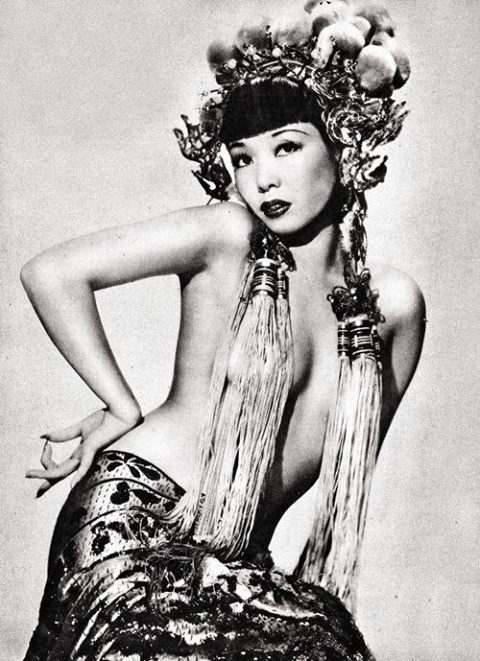  Burlesque dancer Jadin Wong, 1945 porn pictures