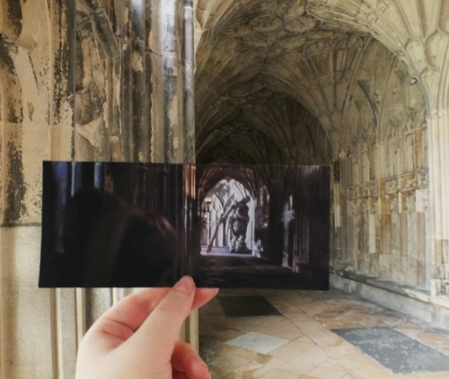 andmiralampersand:   r-u-thunderstorms:  The Cloisters at Gloucester Cathedral  THIS IS THE BEST VERSION OF PHOTOGRAPHS INTEGRATING PHOTOGRAPHS OF THE SAME PLACE THAT HAS EVER EXISTED 