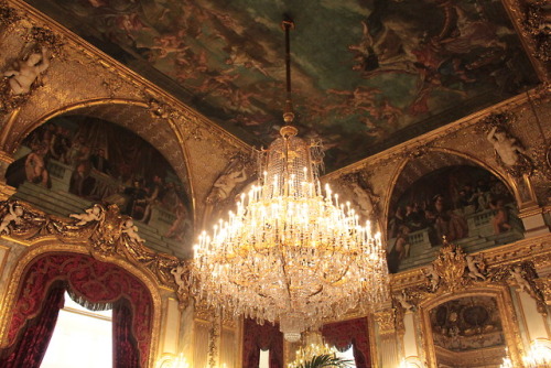 a-dream-in-arcadia:The Napoleon III Apartments - Paris