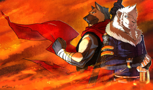 huzkymachine:  By 赤犬ブロディー