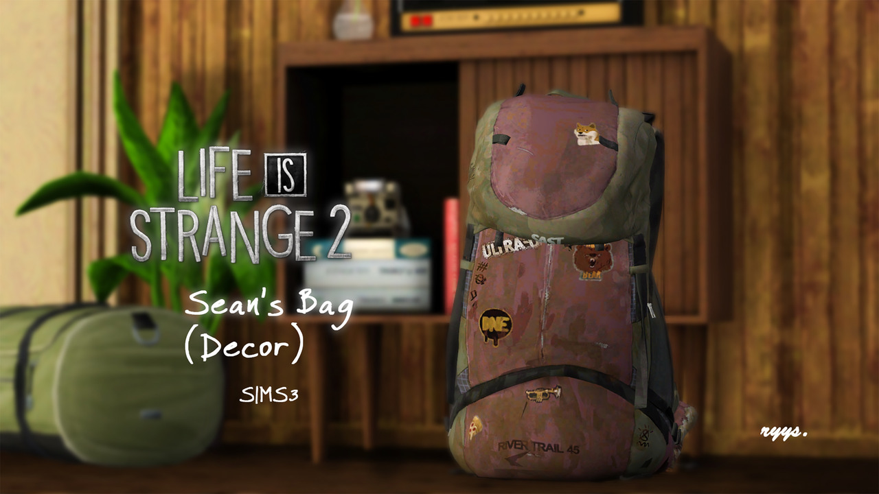Guess threat Define CC finds (TS3 only) ◕‿◕ — rysyu: Life Is Strange 2 Sean's Bag (DECOR)...