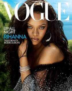 fashionarmies:  Rihanna for VOGUE Magazine US — June 2018.Photographer: Mert&amp;MarcusStylist: Tonne GoodmanHairStylist: YusefMua: Lisa EldridgeManicurist: Maria Salandrawww.vogue.com